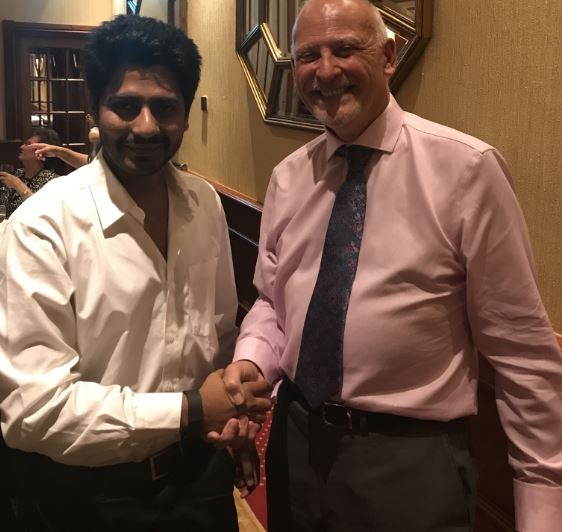 Paul greets Tanay Thakker from Mumbai 