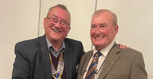 President Peter welcomes Tony