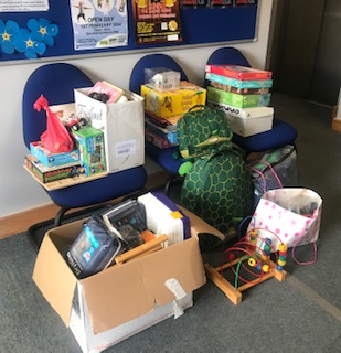 Another delivery to Crossroads Charity Shop