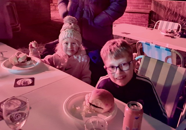 BBQ and Fireworks at the Home of Steve Burns