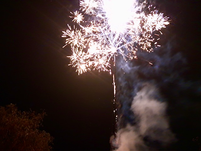 BBQ and Fireworks at the Home of Steve Burns