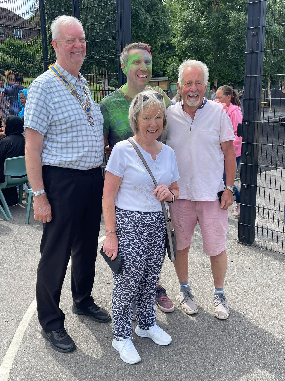 Well done team including Martin taking the photos 
